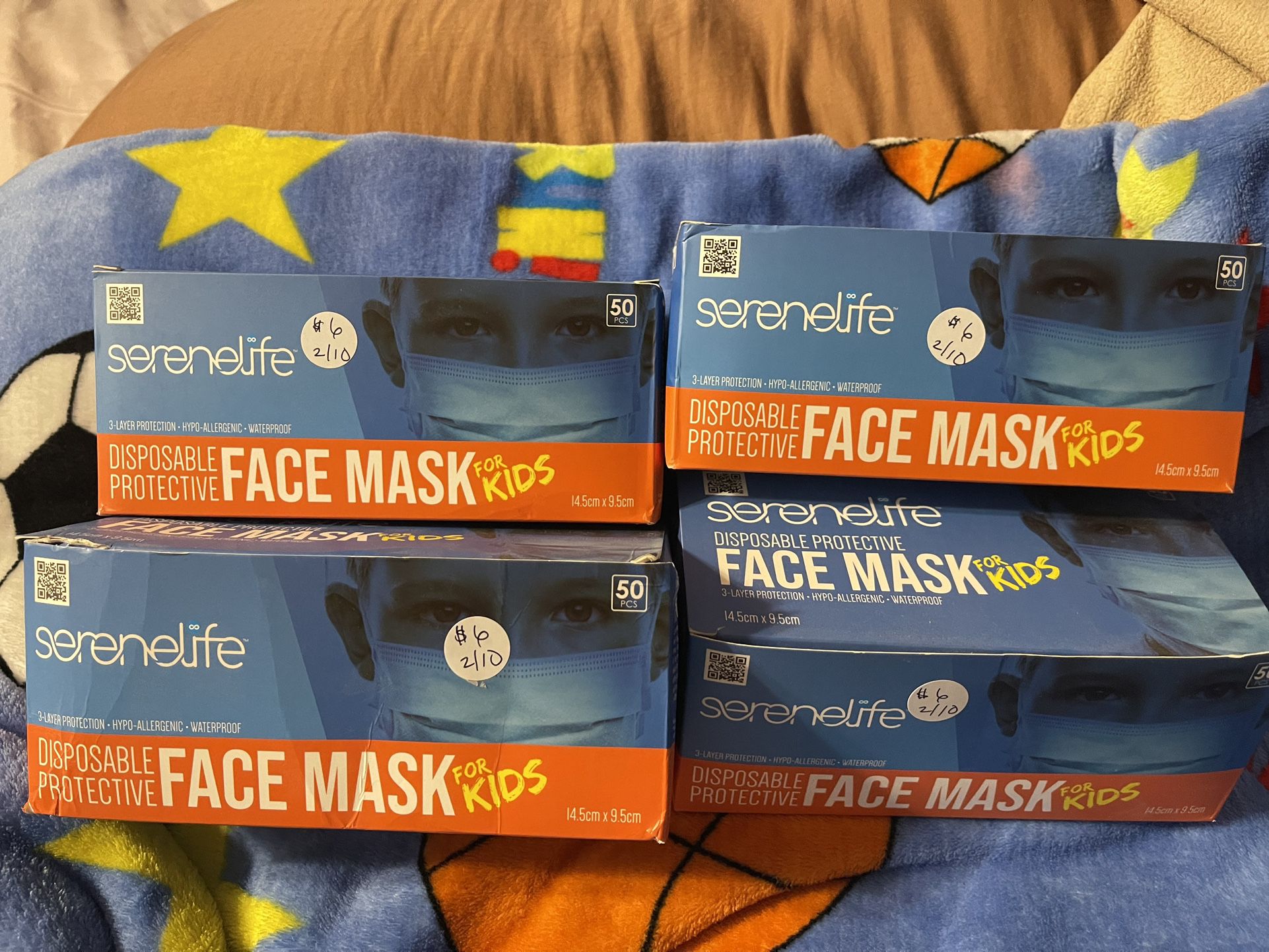 4-Boxes Of Kids Face Mask
