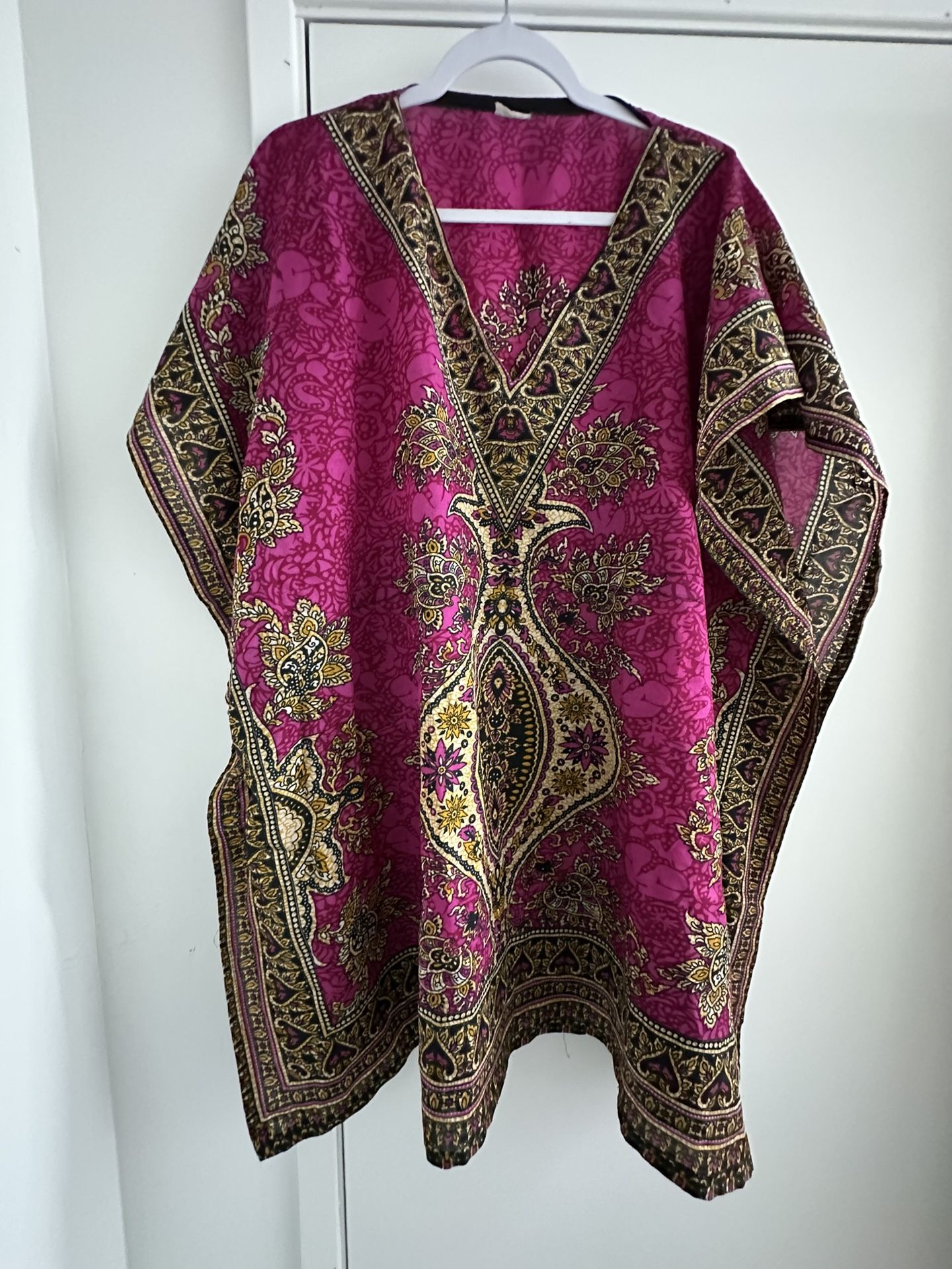 Short-Kaftan-dress-Hippy-Boho-Maxi-Plus-Size-Women-Caftan-Tunic-Night-Dress