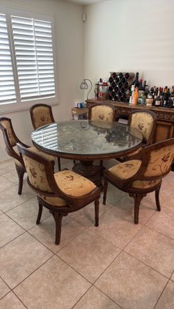Dining Table and Stand