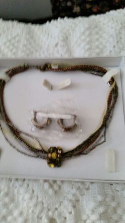 beads and ribbon set