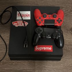 Ps4 and 2 controllers