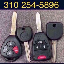 Llaves Y Controles Keys Fobs GM Toyota Honda Dodge Jeep Chrysler Ford Lincoln Nissan Infiniti Cut And Ready 