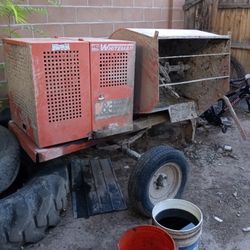 Double Batch Cement Mixer 