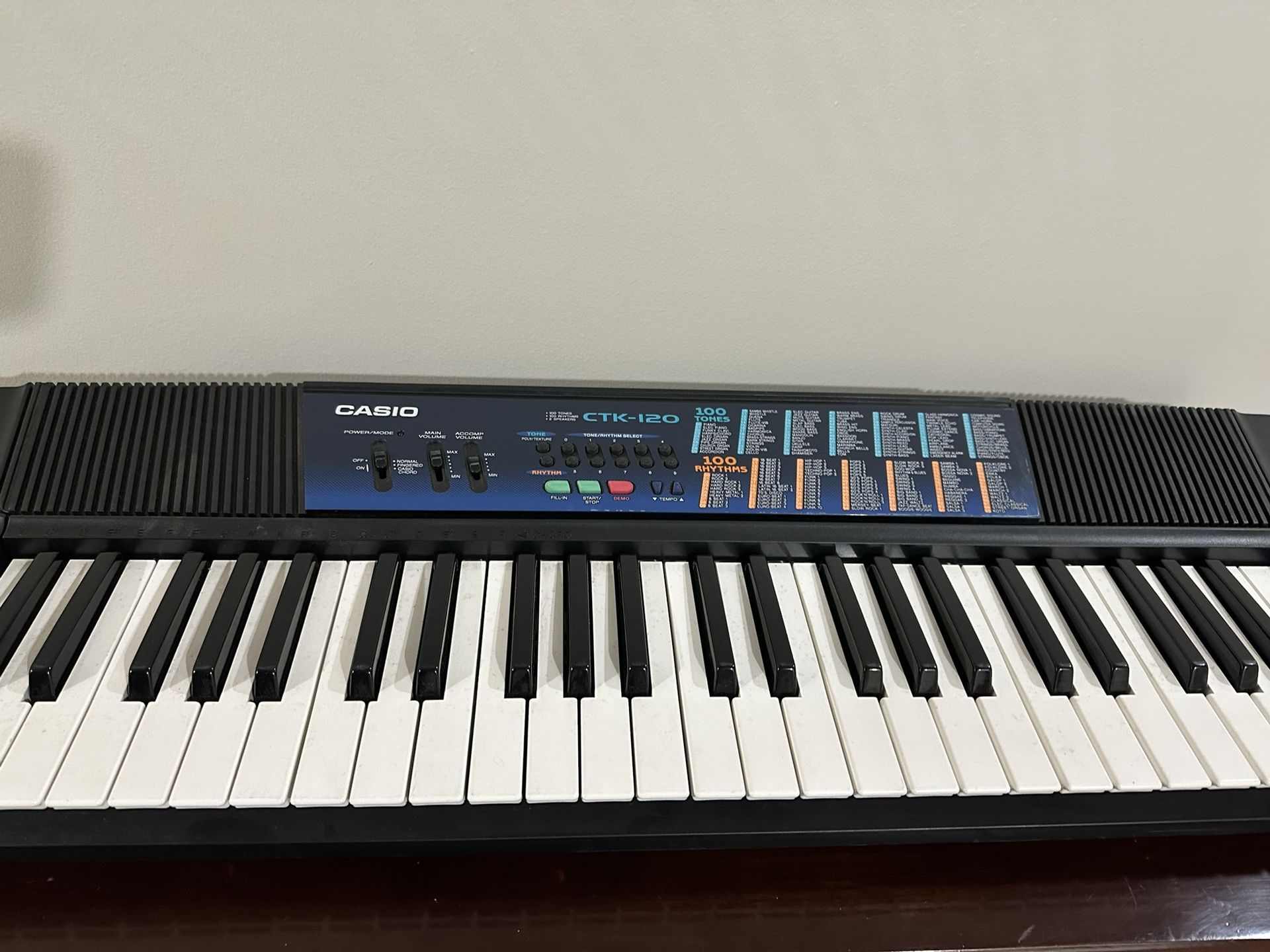 Casio Electronic Keyboard (like New)