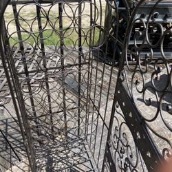 Iron Wine Rack