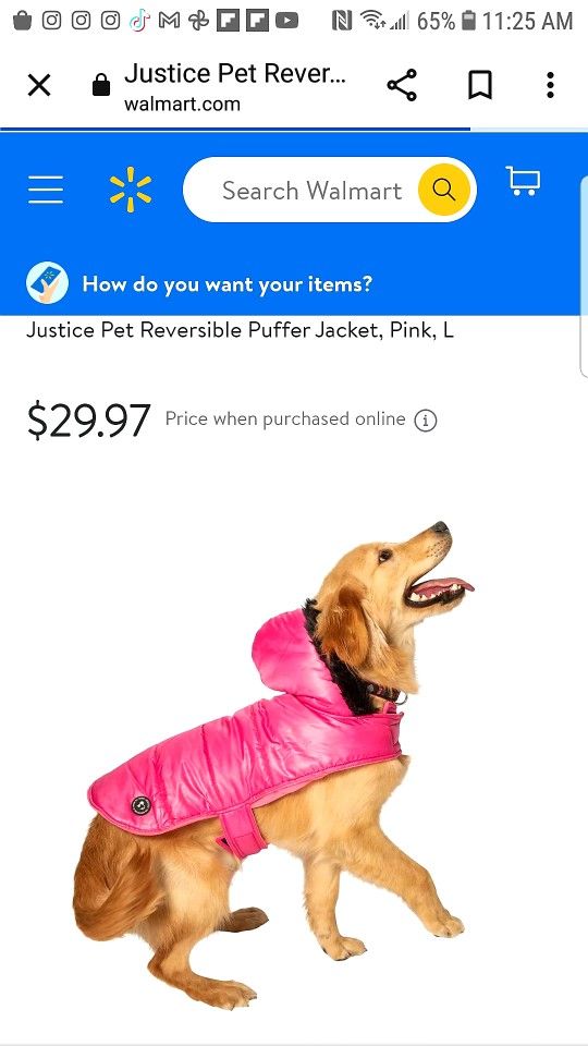Brand New Dog Coat Hot Pink Small And Xsmalljoin