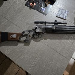 Boba Fett's EE-3 Blaster Rifle Replica, Hand Painted