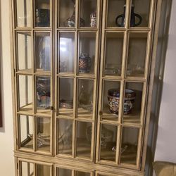 Wood & Glass Cabinet