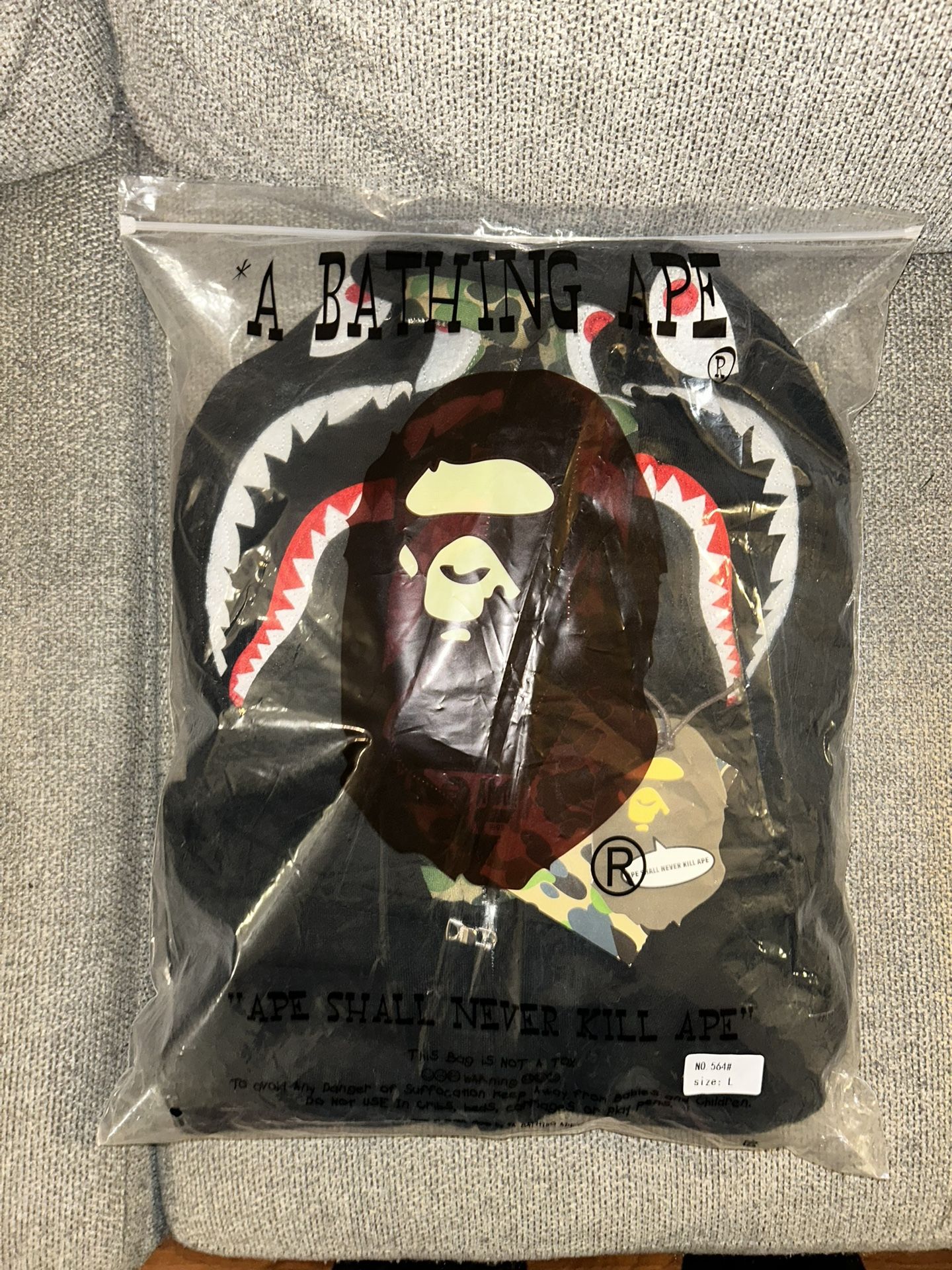 Bape Double Hoodie Zip Up