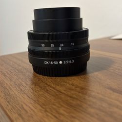 Nikon z lense 16-50