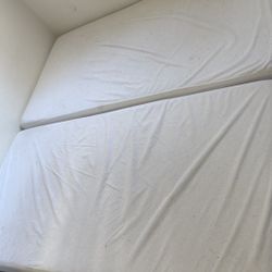 Two Twin Mattresses 