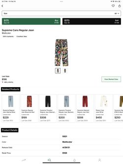 Supreme Cans Regular Jean