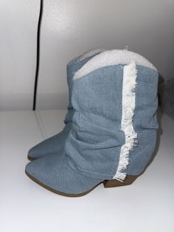 Women’s Denim Cowgirl Boots 
