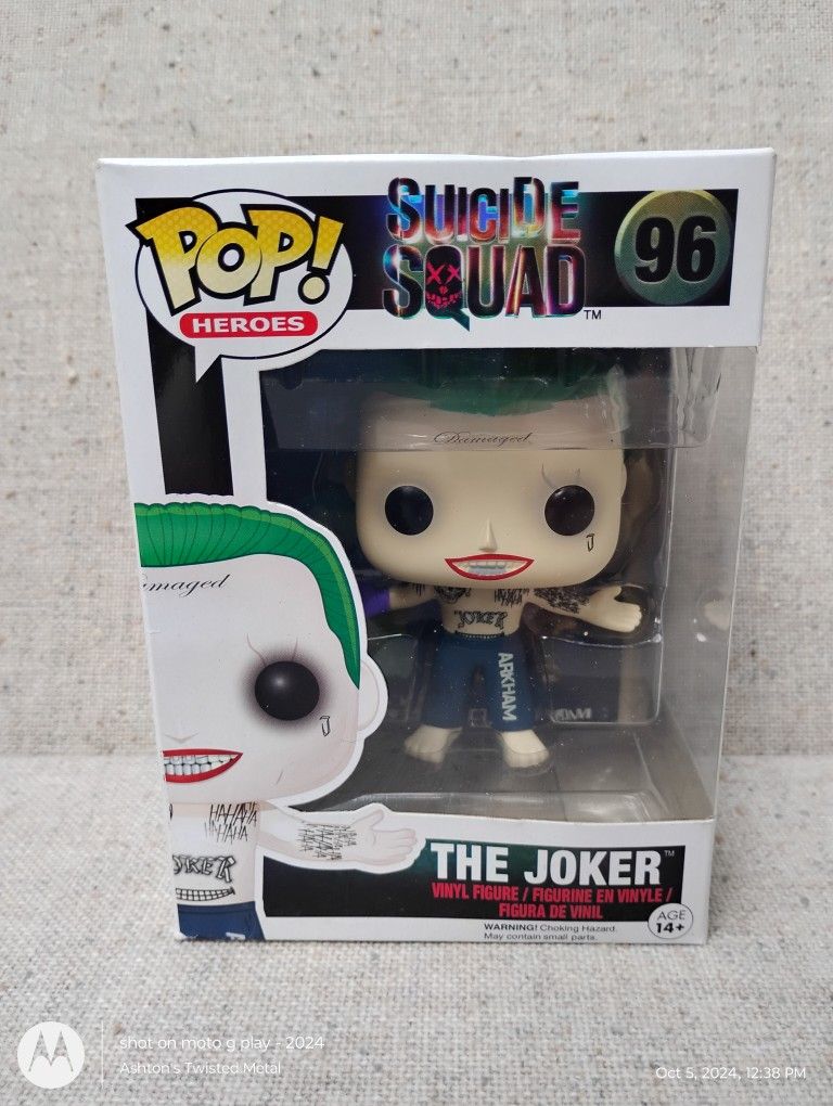 Funko Pops Suicide Squad The Joker #96