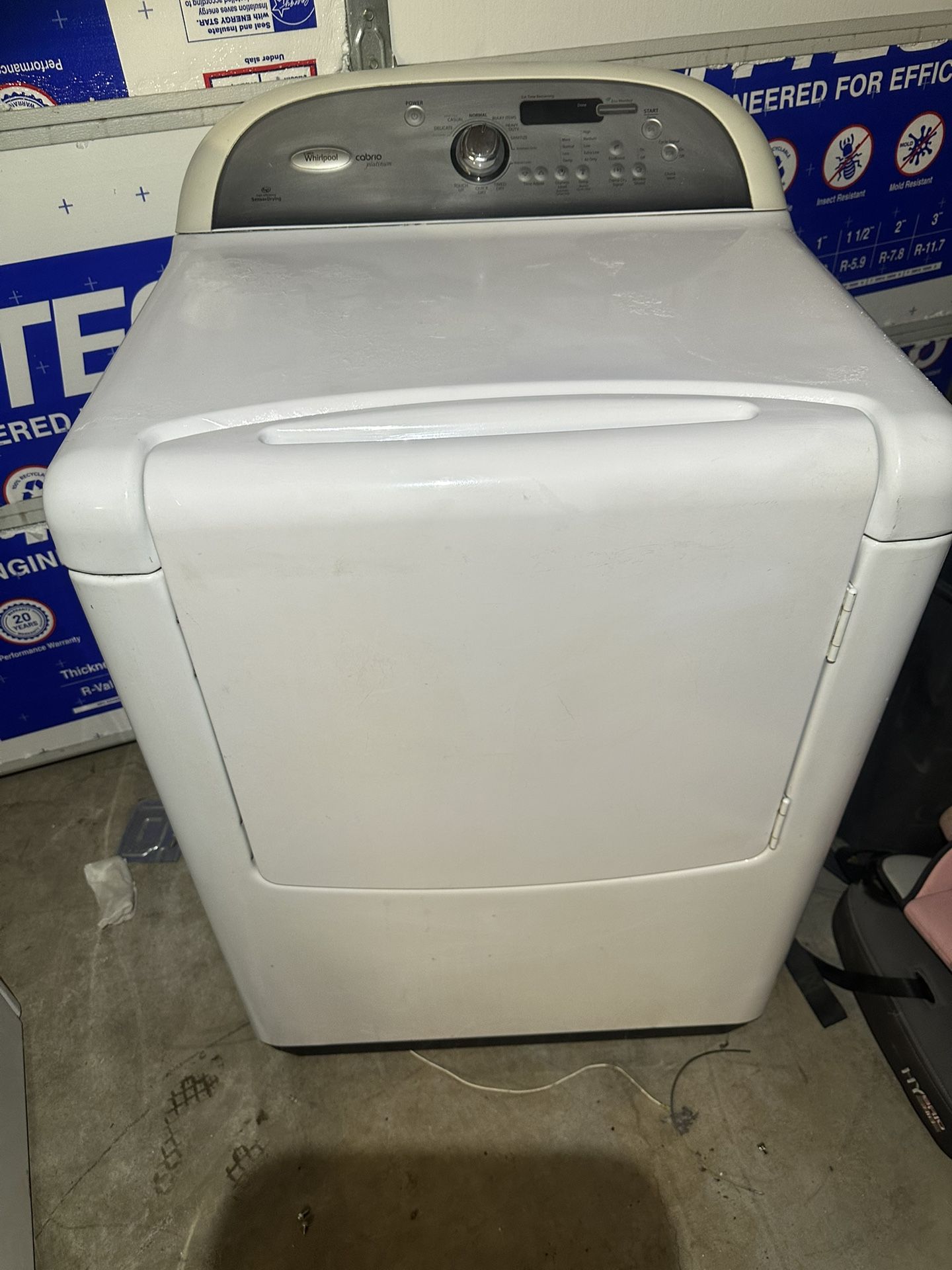 Whirlpool Cabrio Platinum Electric Dryer (Can Deliver) everything works