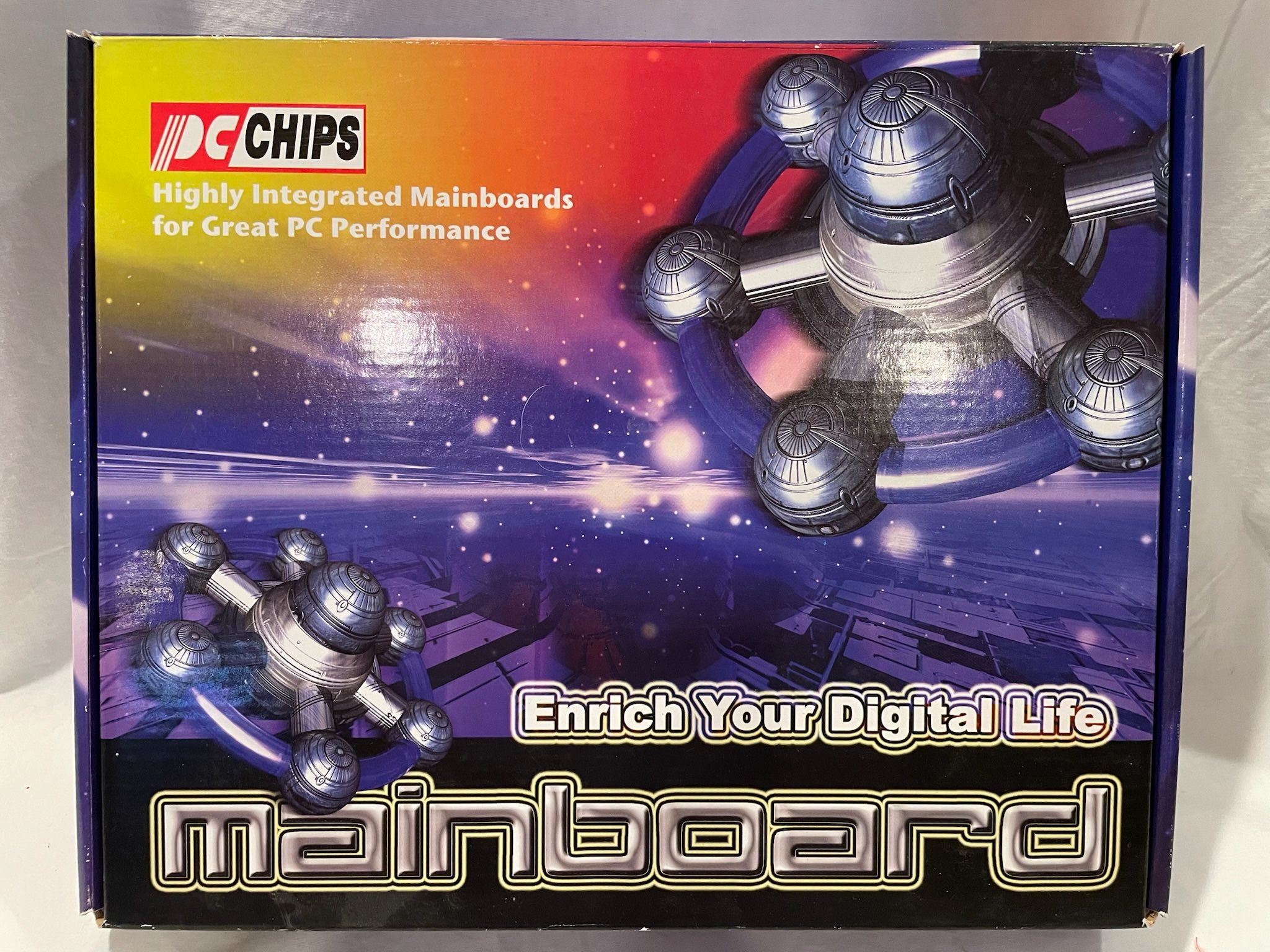 Brand new in box PC Chips Enrich your digital life mainboard