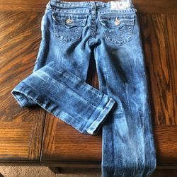 True Religion Skinny size 7 Girls
