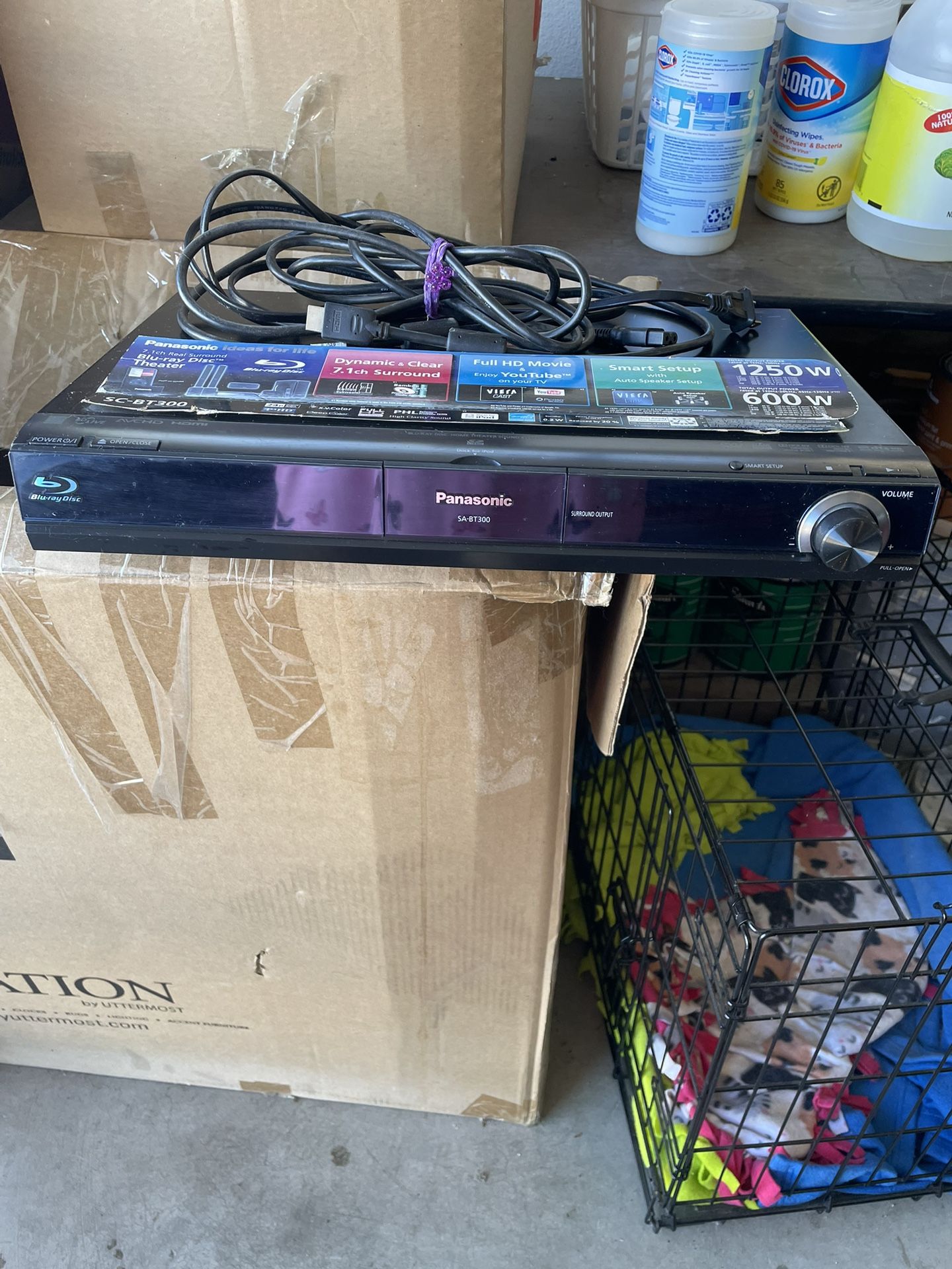 Blue Ray. Home Theater System. Panasonic.