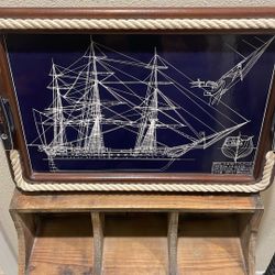 Constitution 44 Gun Frigate Ship Wall Art.