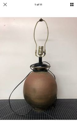 Vintage copper lamp