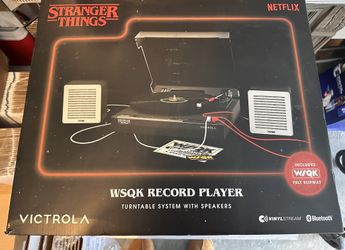 Victrola WSQK Stranger Things Record Player