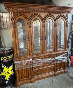 Vintage Roy Hill China Cabinet