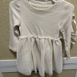 Cat & Jack Dress With Bloomers 12 Months 