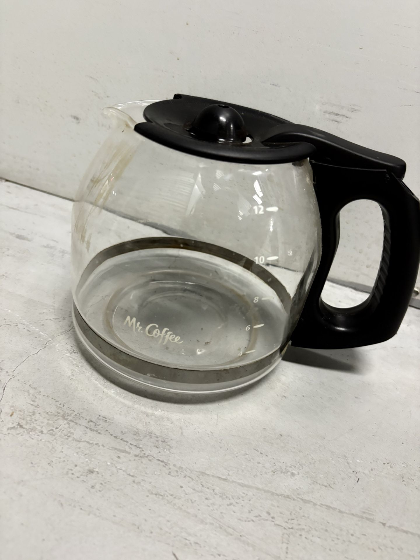 Mr. Coffee Replacement 12 Cup Glass Carafe Decanter Pot KB04