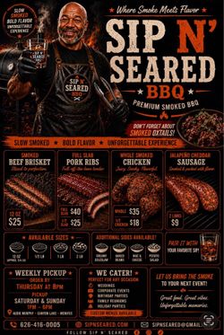 BBQ !! Where Smoke Meets Flavor.