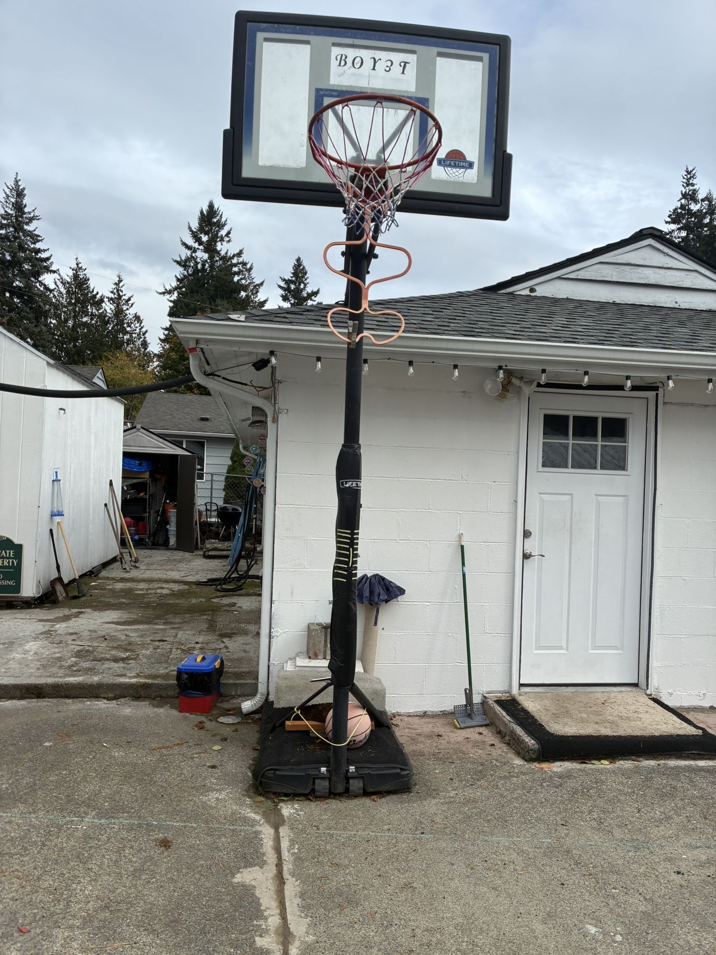Adjustable Basketball Hoop
