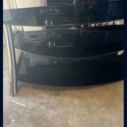 3 Tier glass tv Stand / OBO
