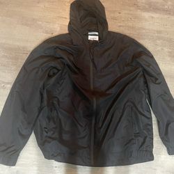 Black Goodfellow windbreaker jacket 