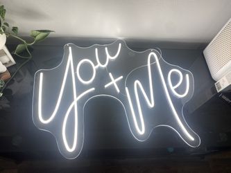 You + Me Wedding Event LED Light 