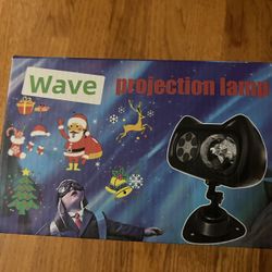 Christmas Light Projector Outdoor with 18 HD Effects 3D Ocean Wave