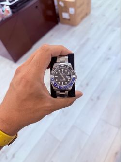Rolex GMT Master II BATMAN 116710BLNR Black Blue Ceramic Bezel Steel Box Paper 2015
