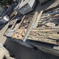 SURPLUS STONE VENEER $500 EACH PALLET (100 SQUARE FEET PER PALLET)
