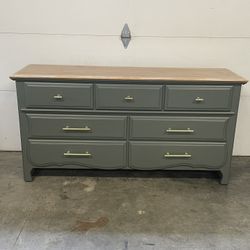 Refinished 7 Drawer Dresser