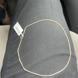 14k Gold Rope Chain 