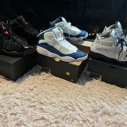 Jordan six rings all size 12 