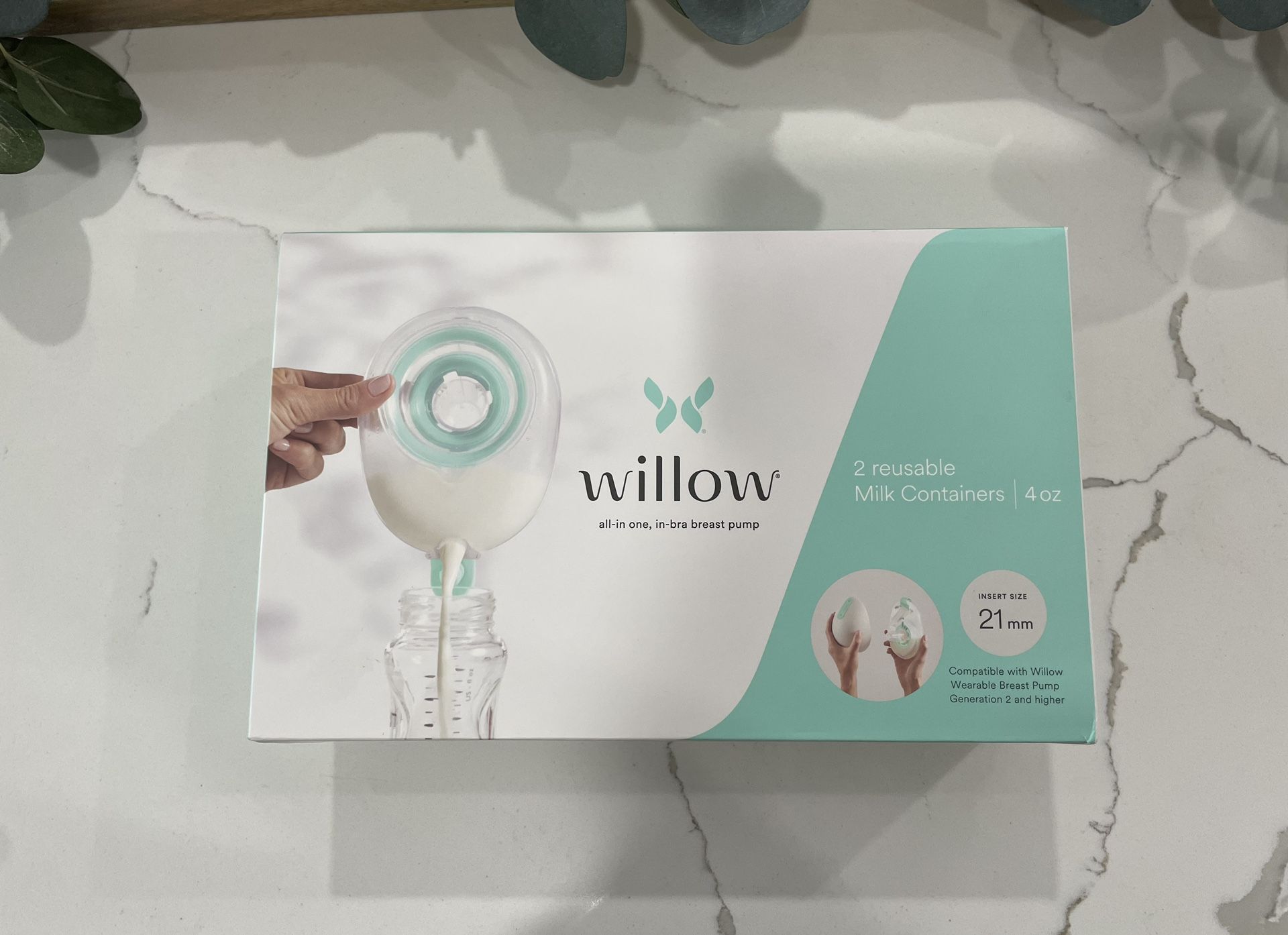 Willow Reusable Milk Container