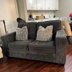 Gray Sofa living Spaces