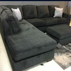 L Shaped Sectional Financing Available By ASHLEY 