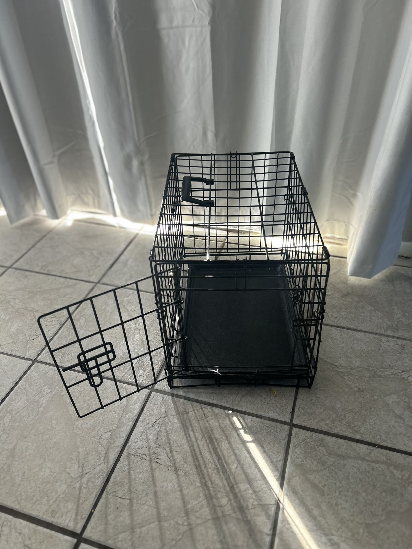 Small Cage Metal Puppies Or Kittens 🐈⬛