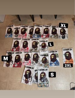 Bape shirts bulk LOW AS $14 each