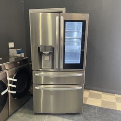 Lg 4 Door French Door In Door Refrigerator With Craft Ice 🧊 GREAT DEAL✅ 3C1P