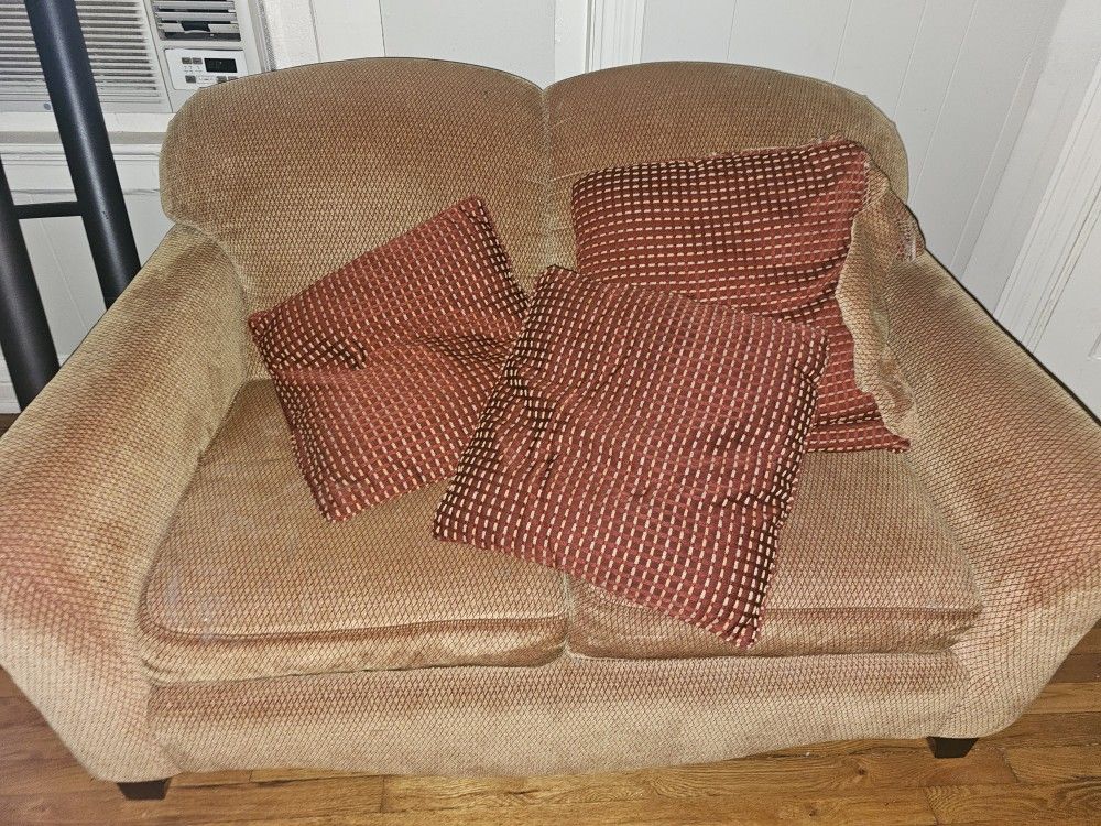 Love Seat And Sofa