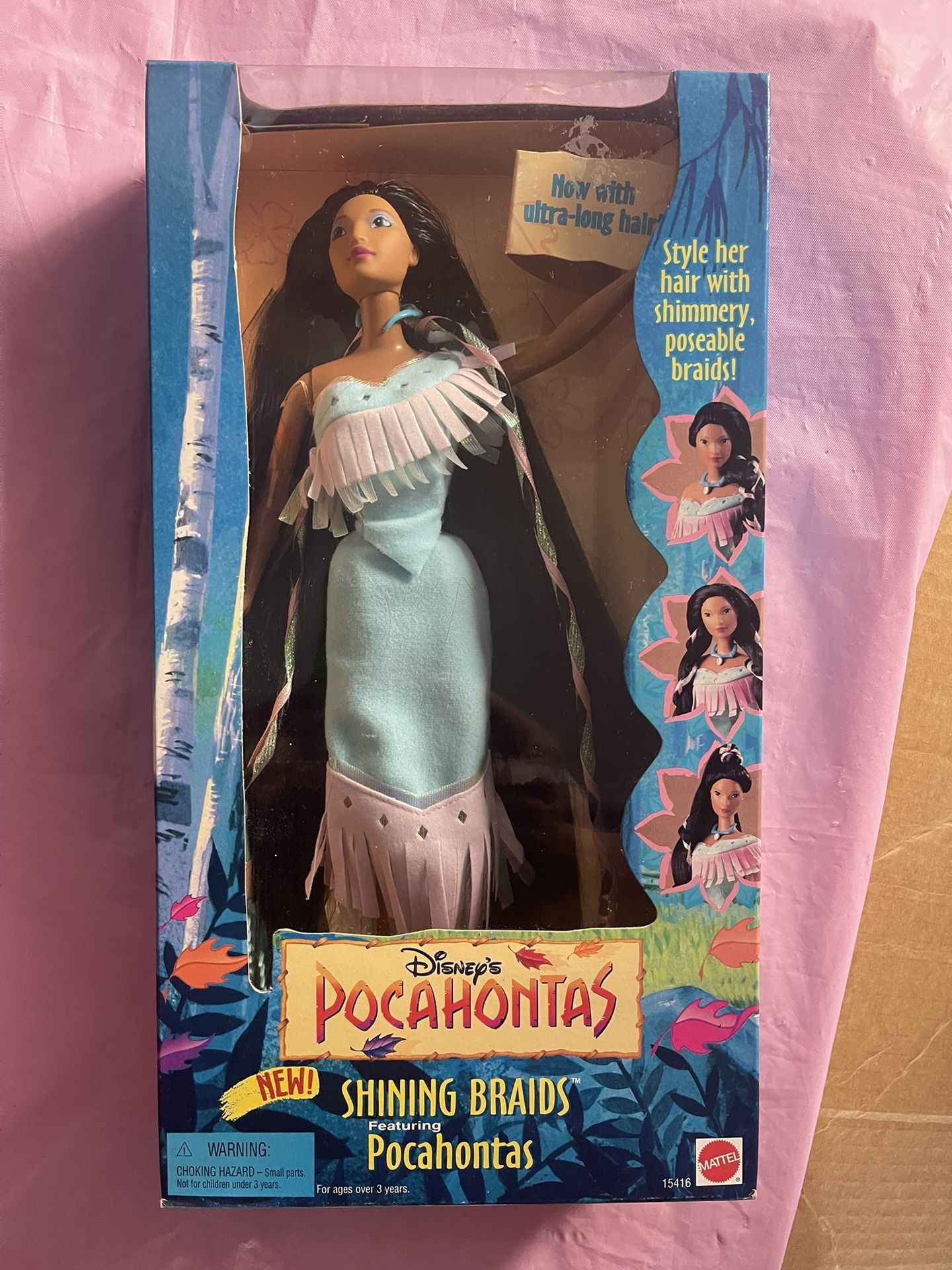 Disney Pocahontas Shining Braids