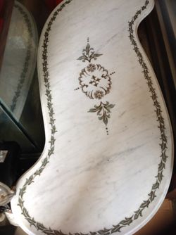 MarbleTop Coffee Table