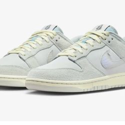 130 Nike Dunk Low Retro Light Silver Ocean Bliss • Size M 11
