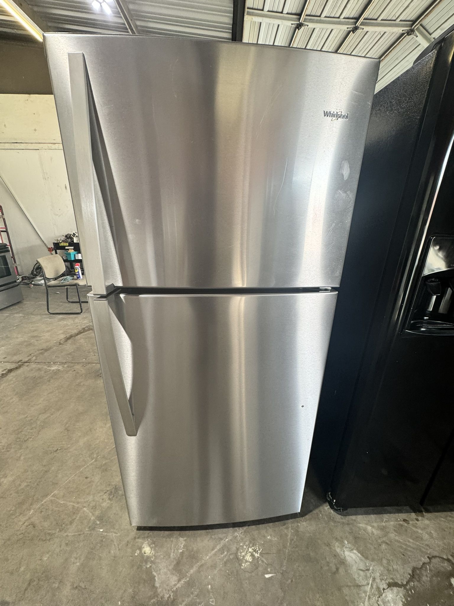 Whirlpool Refrigerator 30"width Stainless Steel